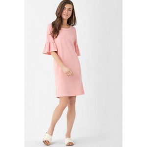 Splendid Heavy Slub Ruffle Sleeve Dress S